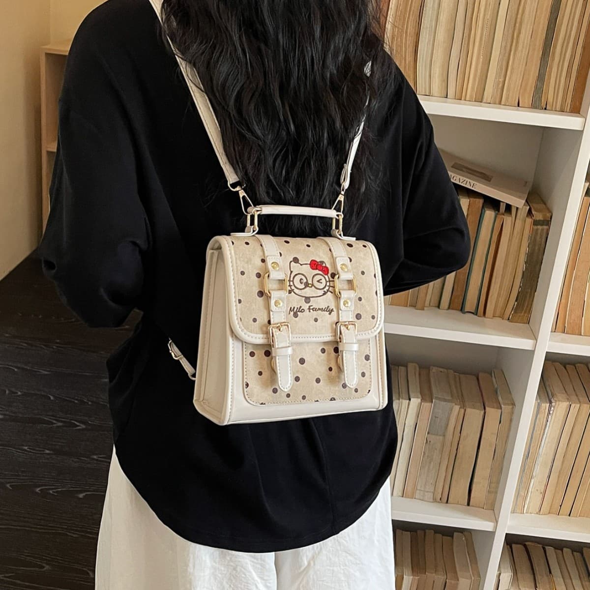 2026 Summer New Sweet Diamond Casual Bag for Women Small Fashion Daily Versatile Backpack Girls Small School Bag