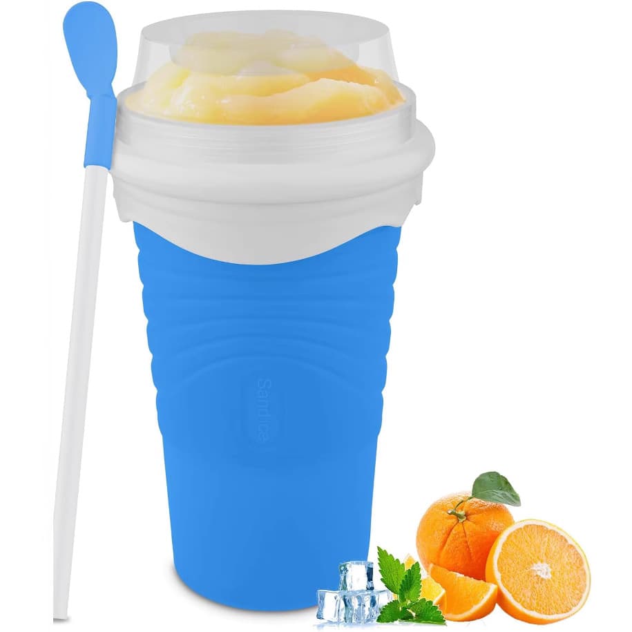 Slushy Maker Cup - Summer Shake Cup, Internet-Famous Squeeze Cup, DIY Milkshake & Ice Cream Cup