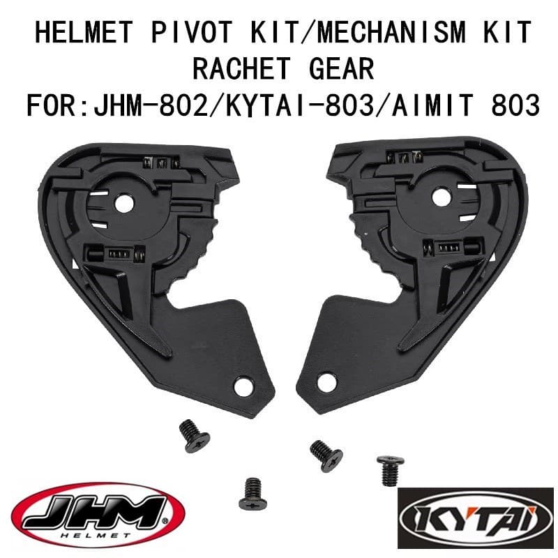 JHM-802 Helmet Base KYTAI803 Base Helmet Pivot Kit Mechanism Gear