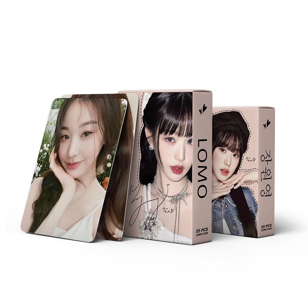 A large number of 55 IVE member Zhang Yuanying's personal photo cards in stock, KPOP star collection peripheral LOMO cards