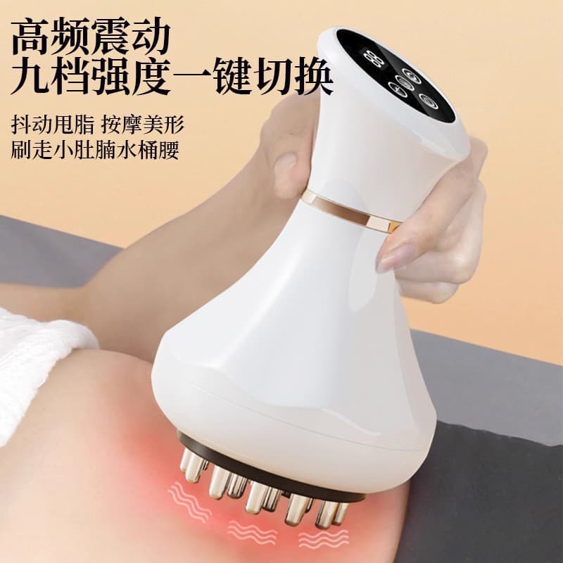 Slimming Electric Meridian Brush, a Magic Tool for Unblocking Cervical Meridians, a Universal Massager for the Whole Body, Abdominal Massager, Electric Meridian Brush