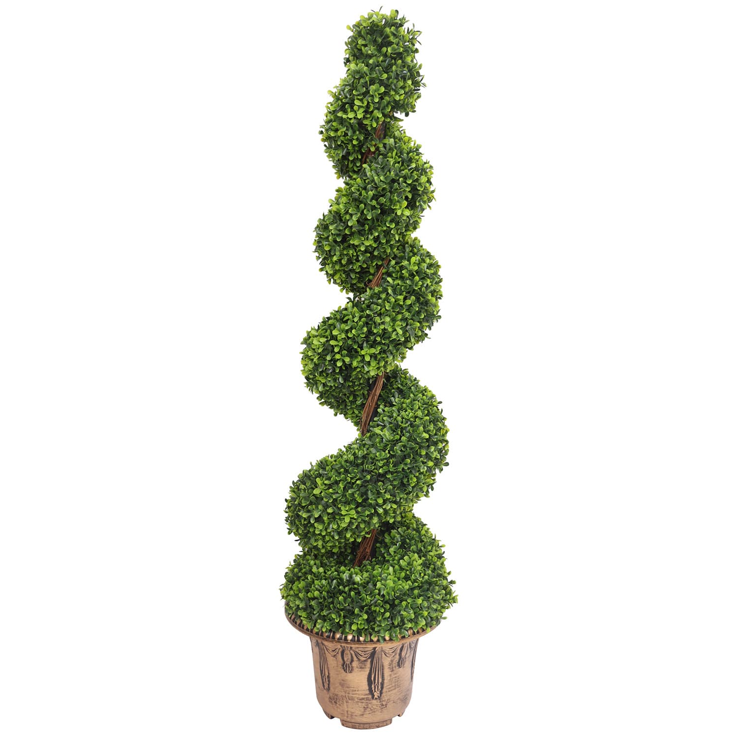 Artificial Spiral Tree, Snake-Shaped Tree for Landscape Gardening, Courtyard Plant Decoration, Indoor and Outdoor Bonsai, Highly Realistic