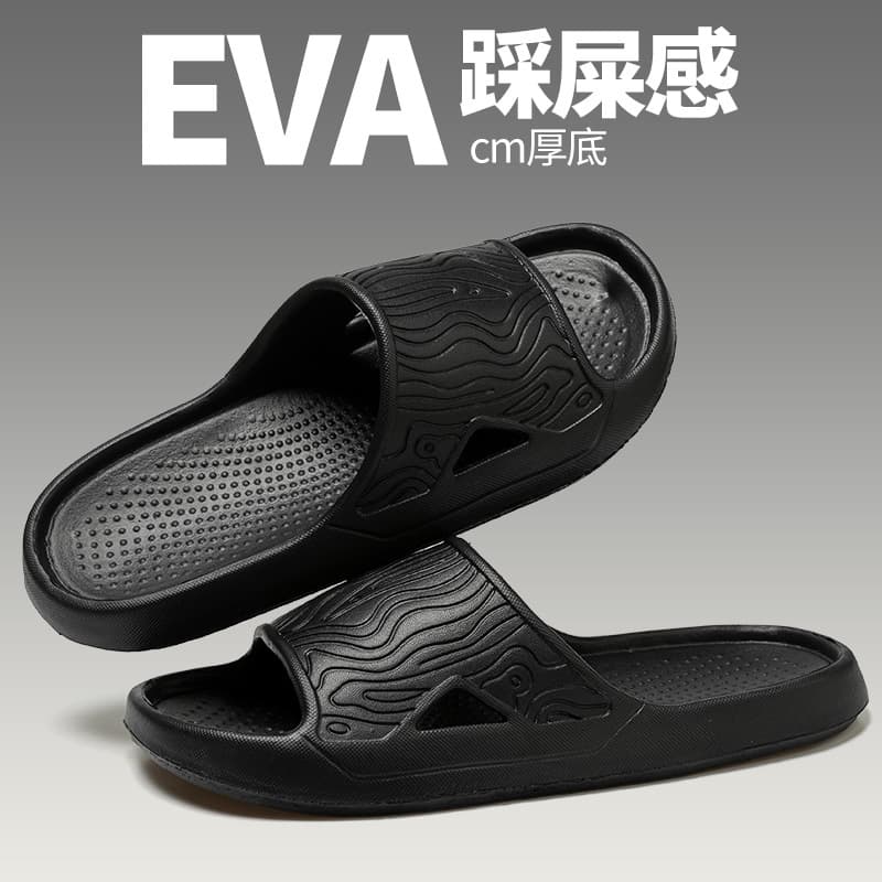 Women's EVA Slippers Simple Style All-Season Home Indoor Soft Sole Anti-Slip Stain-Resistant Thick Sole Casual Men's Sandals