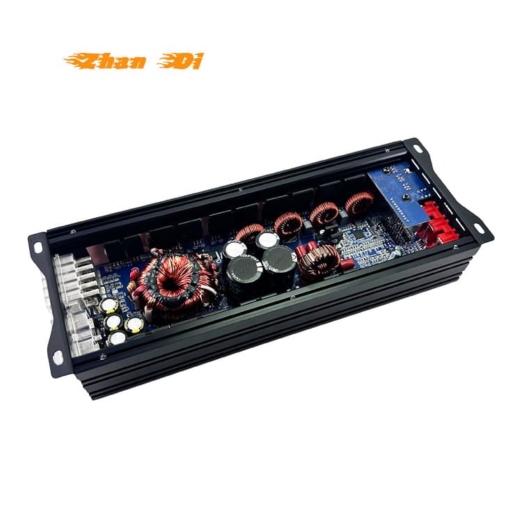 Factory Wholesale Car Audio Processor Sound System Modification 5-Channel Car Amplifier High Power with Subwoofer