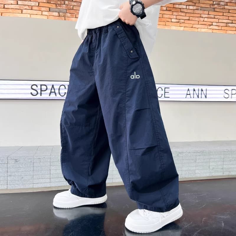 Boys Summer Pants 2025 New Thin Long Pants Mosquito Repellent Pants for Middle and Big Boys Trendy Wholesale