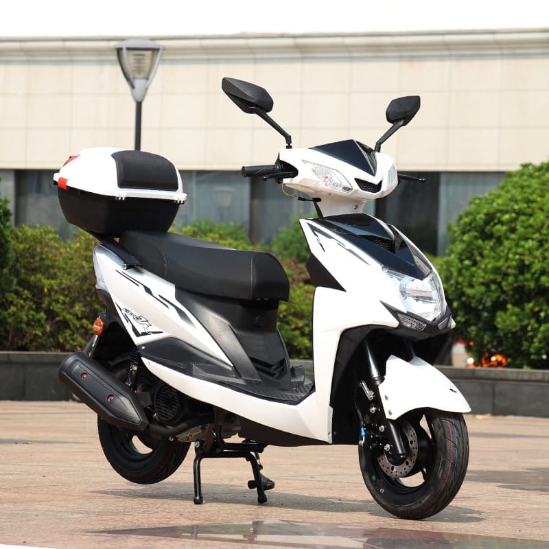 125cc Xunying Scooter Motorcycle Fuel Moped for Men and Women Shangling Ghost Fire Two-Wheel Complete Vehicle for Export