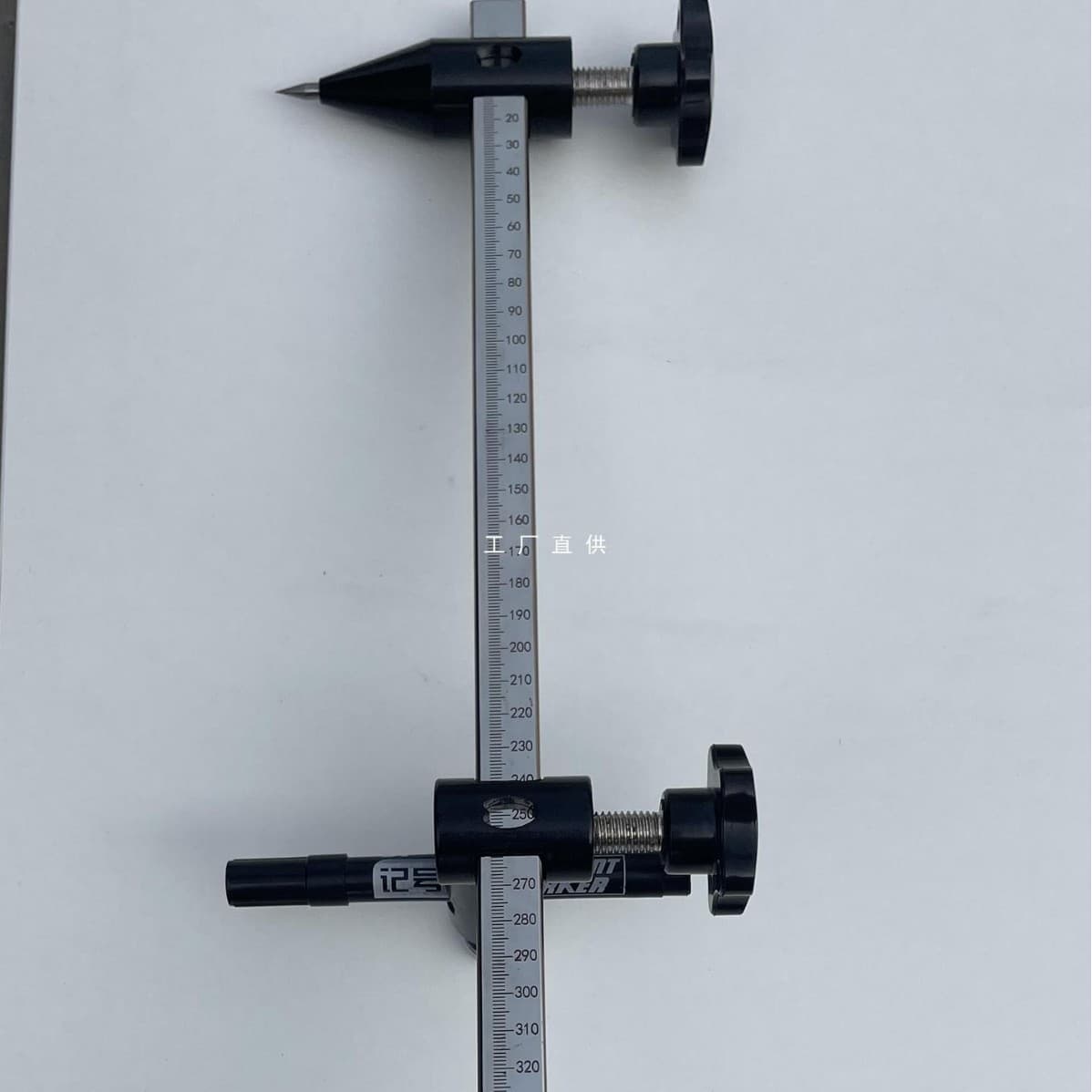 Tungsten Steel Scriber Gauge, Fitter Scriber Gauge, Woodworking Circle Scriber Gauge, Adjustable Scriber Gauge with Scale, Yatongsi