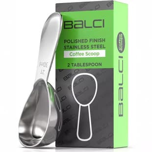 Stainless Steel Coffee Tamping Spoon Coffee Bean Spoon with Scale Coffee Tool Coffee Supplies Household