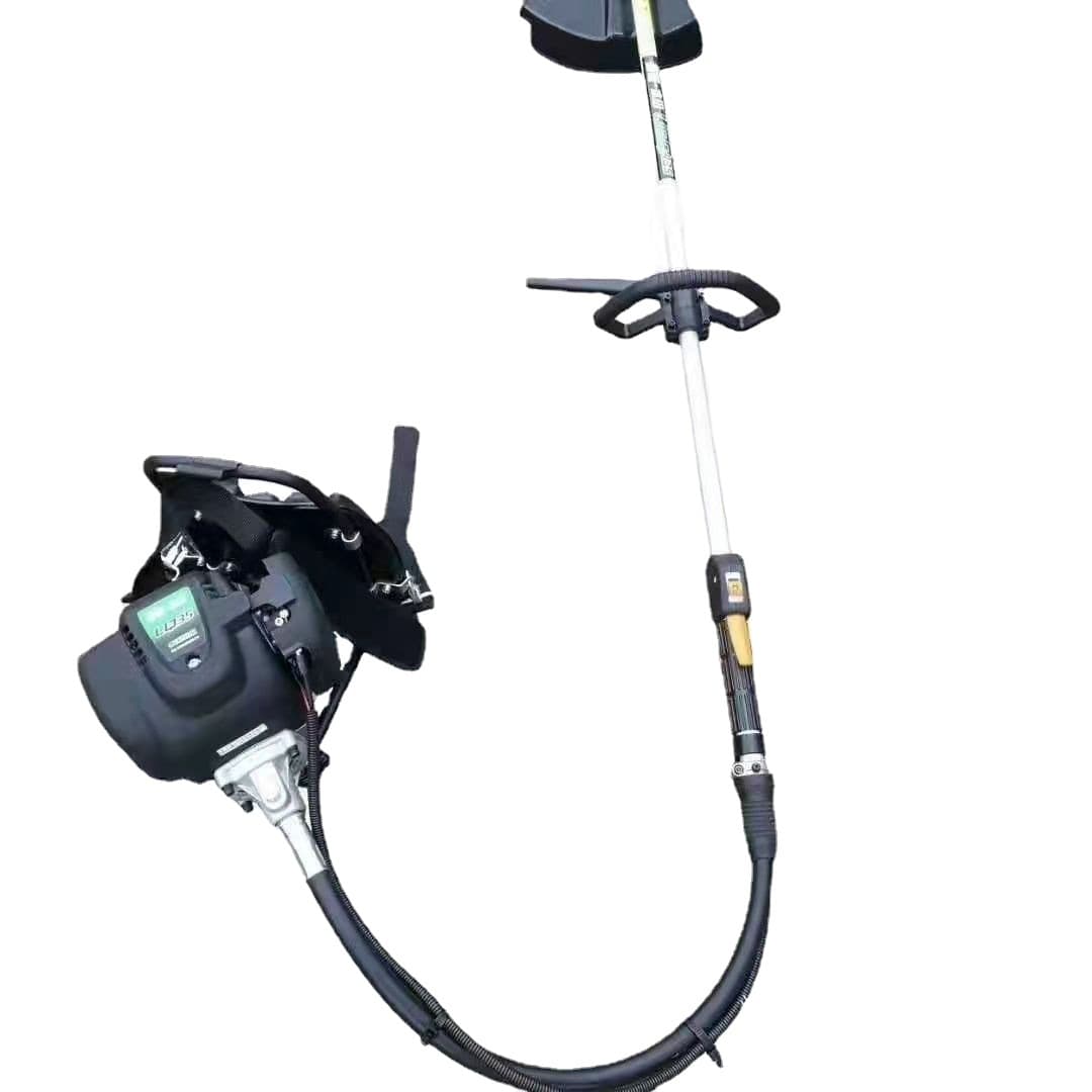 4-Stroke Backpack Side-Mount Brush Cutter GX35 Engine Gasoline Lawn Mower Small Weed Trimmer Brush Cutter Harvester
