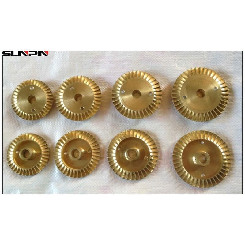 Self-Priming Pump Accessories Impeller Copper Impeller High-Pressure Self-Priming Pump Accessories Single-Side 550 750W Household Water Pump Accessories