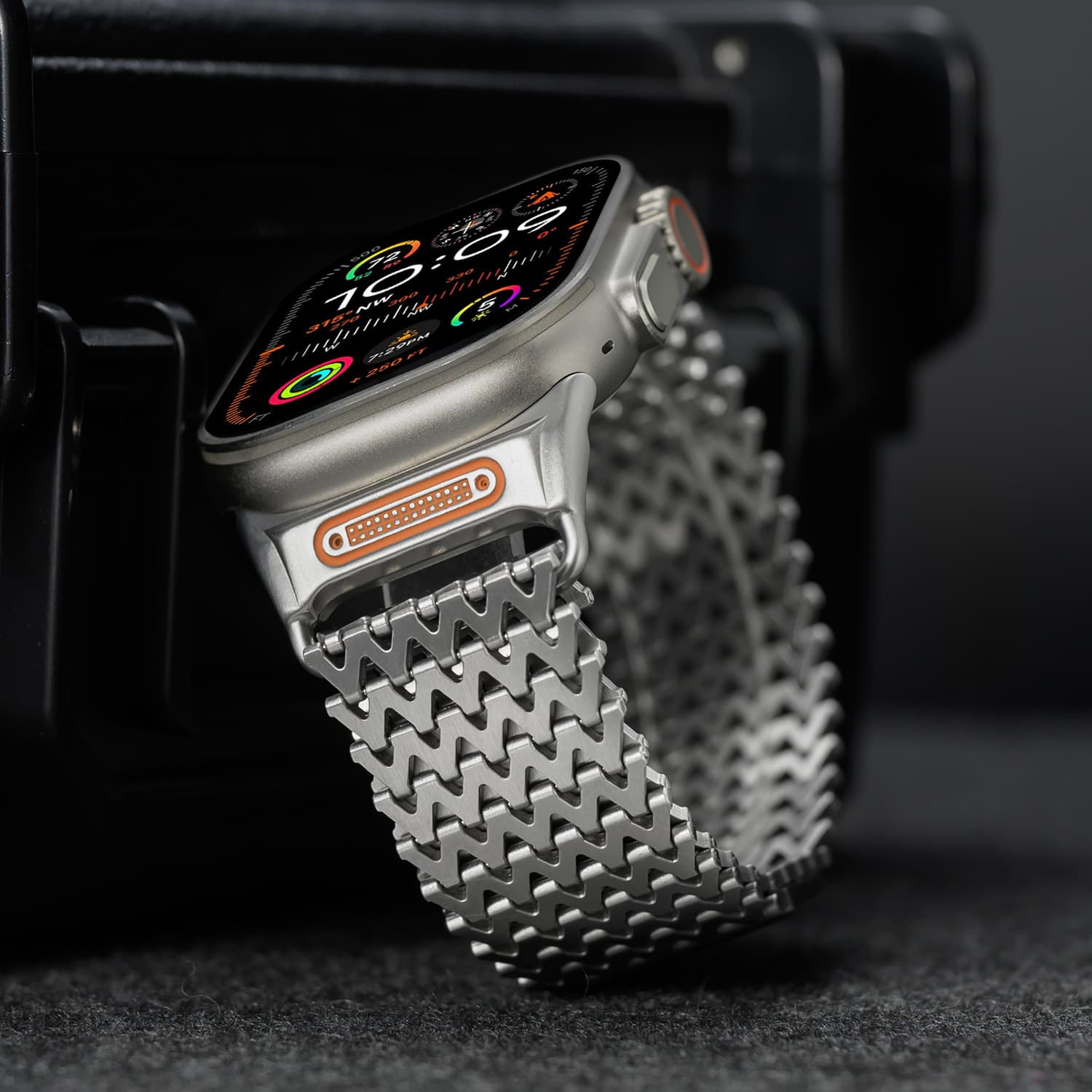 Compatible with Apple Watch Metal Magnetic Strap Apple Watch Band Ultra Stainless Steel Watch Band