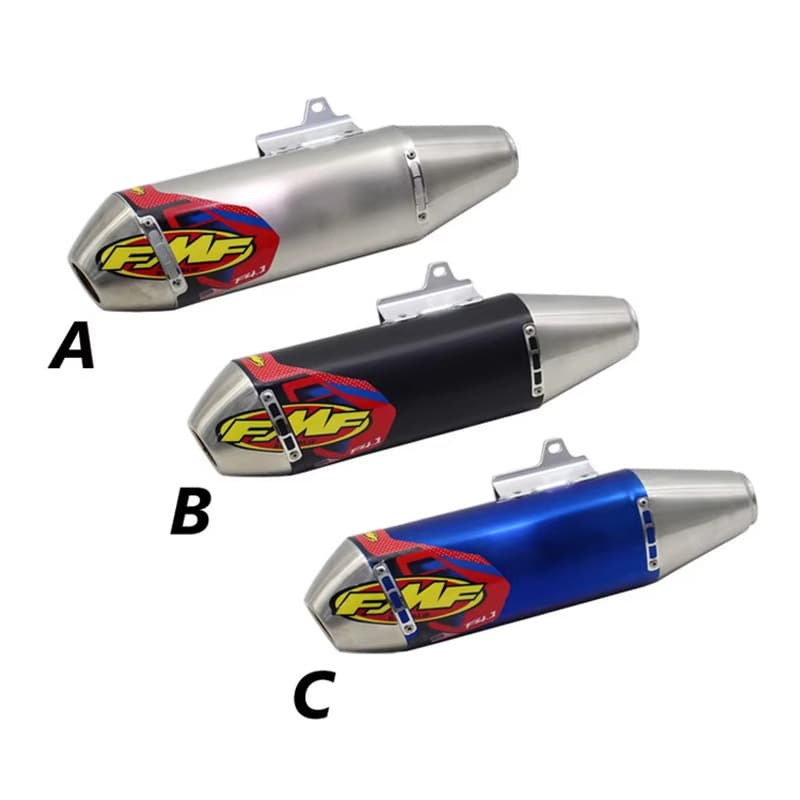 Motorcycle Modified Large Off-Road Exhaust Pipe S117 Adv Tail Section Stainless Steel Exhaust Pipe Universal Tail Section