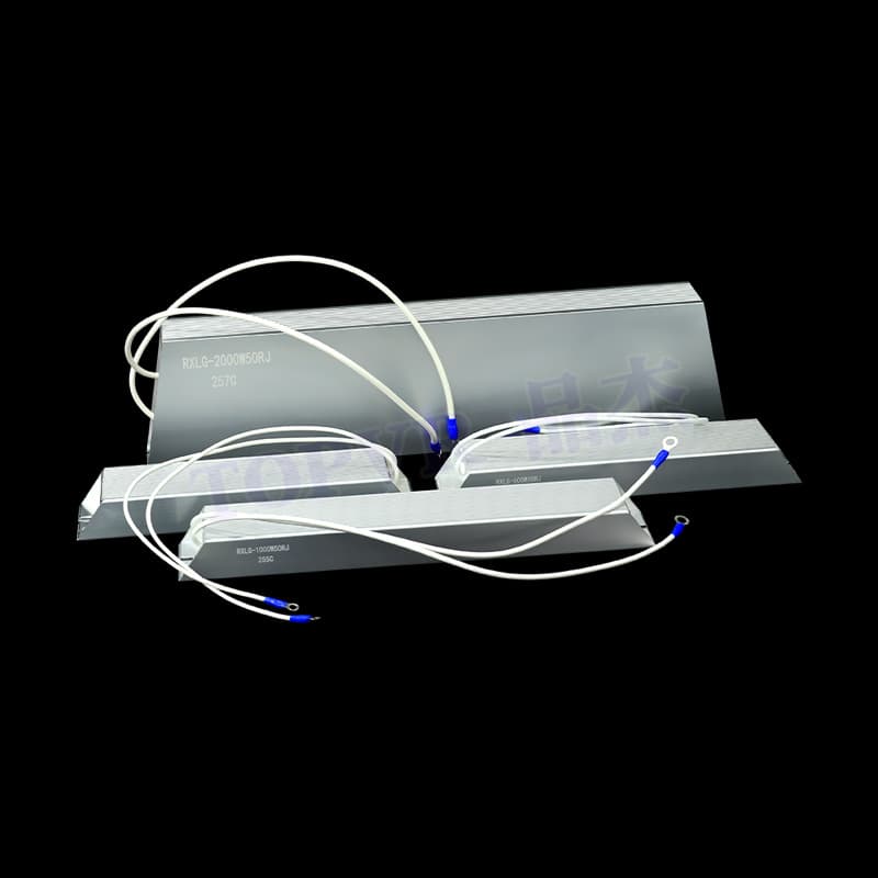 RXLG Aluminum Shell Resistor Braking Resistor High Power Regenerative Discharge Resistor Factory Inverter Servo Resistor