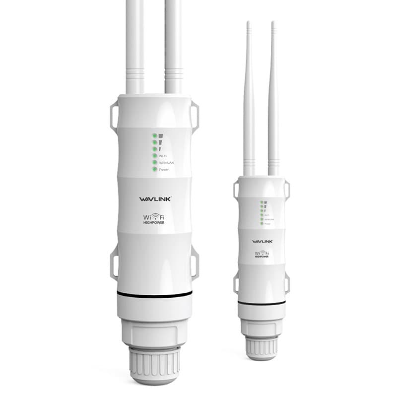 WAVLINK 3-in-1 Wireless PoE Access Point Dual Band 2.4+5GHz 600Mbps Outdoor WiFi Extender