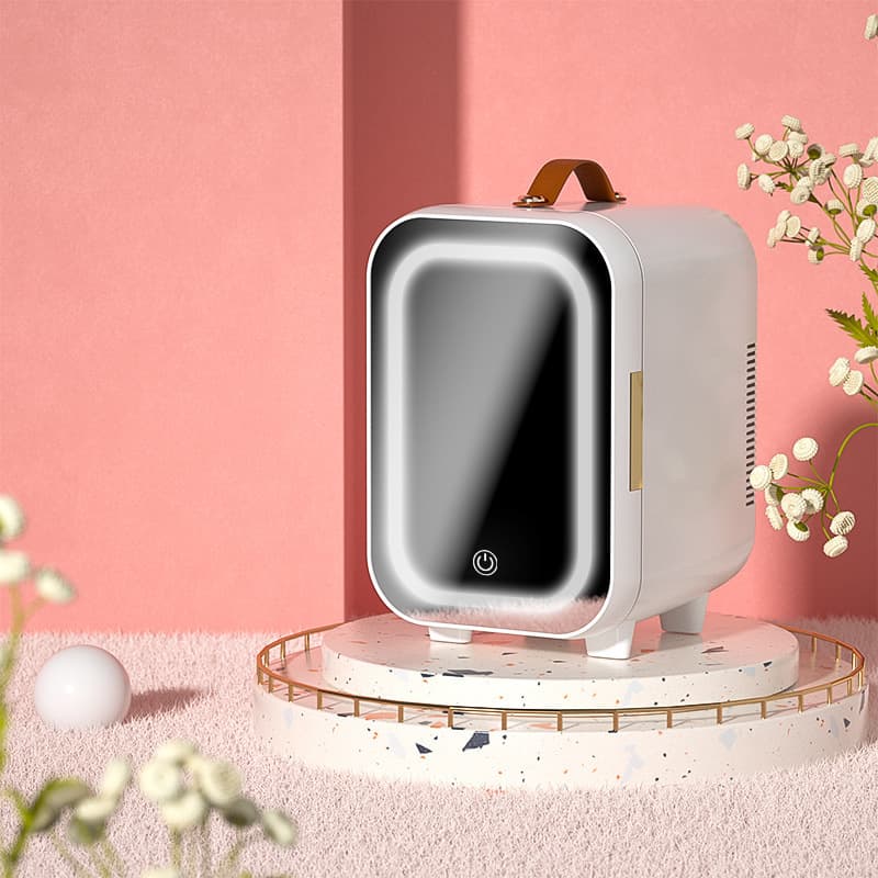 6/10L Mini Car Fridge, Dormitory/Rental/Car Dual-Use Cooler and Warmer, In Stock for Cooling and Storage