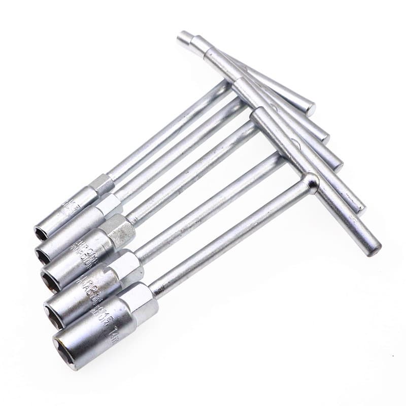 Convenient T-Handle Socket Wrench Short T-Handle Socket 8mm 10mm 12mm 14mm Short T-Handle Socket
