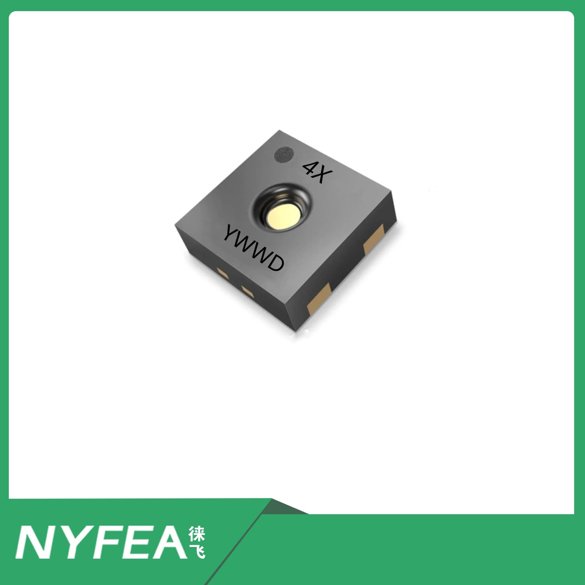 NYFEA Laifei FHT40 Digital Temperature and Humidity Sensor Chip DFN4 I2C Replacement for SHT40