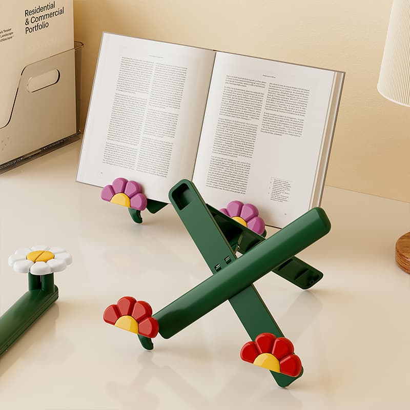 Learn to read bookshelf desktop bookshelf book stand display rack display rack book holder home simple foldable bookshelf