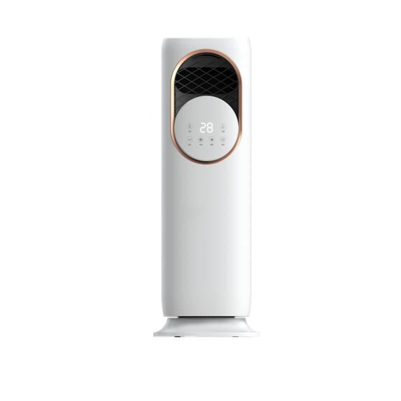 New 5A Vertical Cooling & Heating Fan, Home Mini Air Conditioner with Spray Humidifier, Bladeless Air Conditioner Fan, Multi-Use for Cross-Border