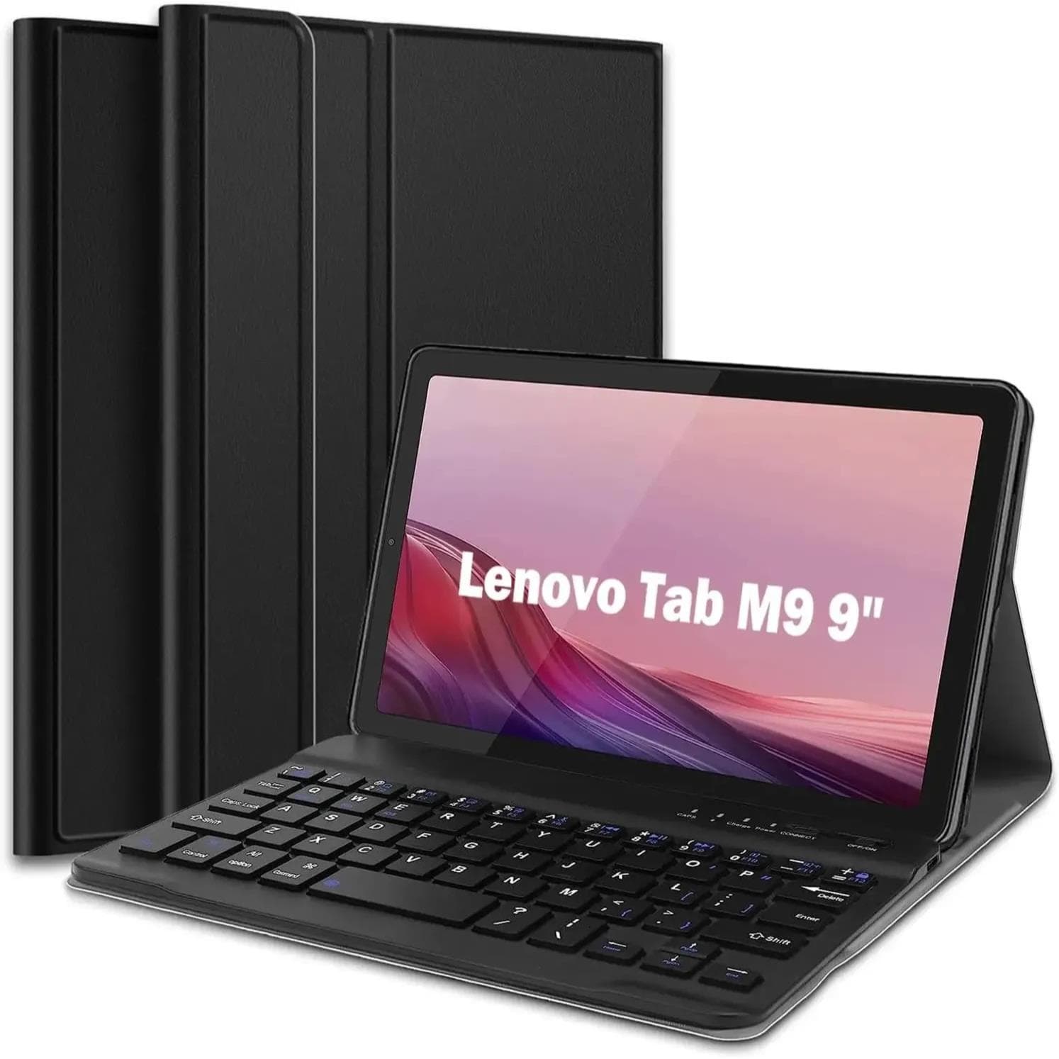 Compatible with Lenovo Tab M9 Bluetooth Keyboard Case, Lenovo One/K9 Illuminated Touch Keyboard Cover