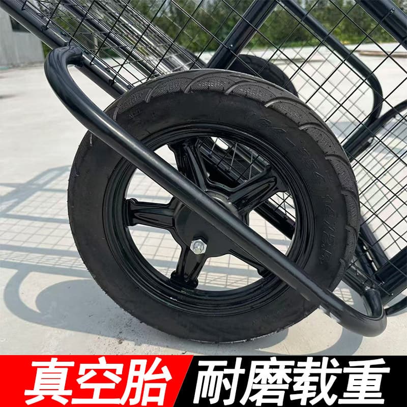 Trendy New Model Outdoor Electric Motorcycle Bicycle Portable Tricycle with Rear-Mounted Small Trailer
