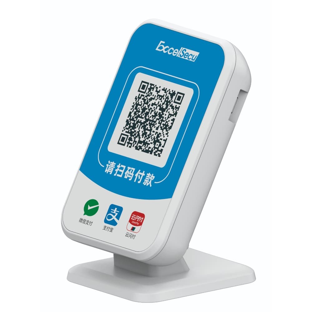 Intelligent Cloud Speaker Payment Announcement, Scan-to-Pay Cash Register High Volume Voice with 4G Horn, 4G Smart Broadcast