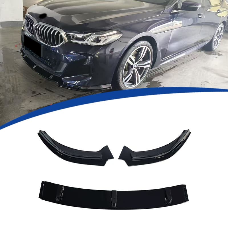 Suitable for 21-26 Models Mt Sport Edition G32 Bmw 6Gt Front Lip and Front Spoiler Mp Style 3-Section Abs Material