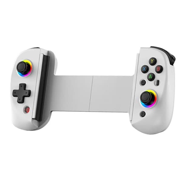 1 piece Color: White Material: ABS D8 Flat Pull-out Handle for Switch Phone Tablet Gaming Blue