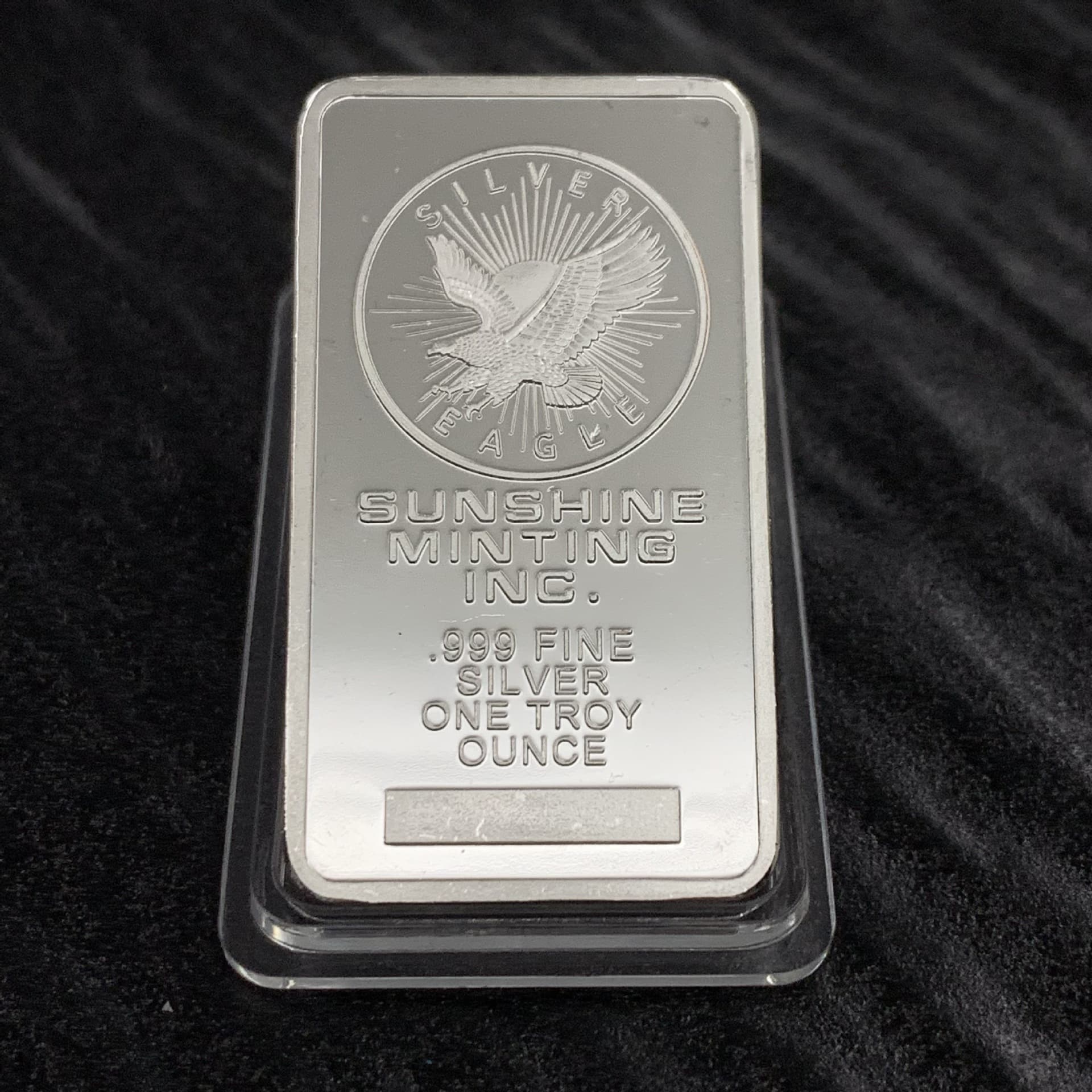 Cross-border Eagle Nugget Silver Plated Bar 1 oz Foreign Trade Commemorative Coin Wish Square Silver Nugget AliExpress Silver Plated Prop Coin