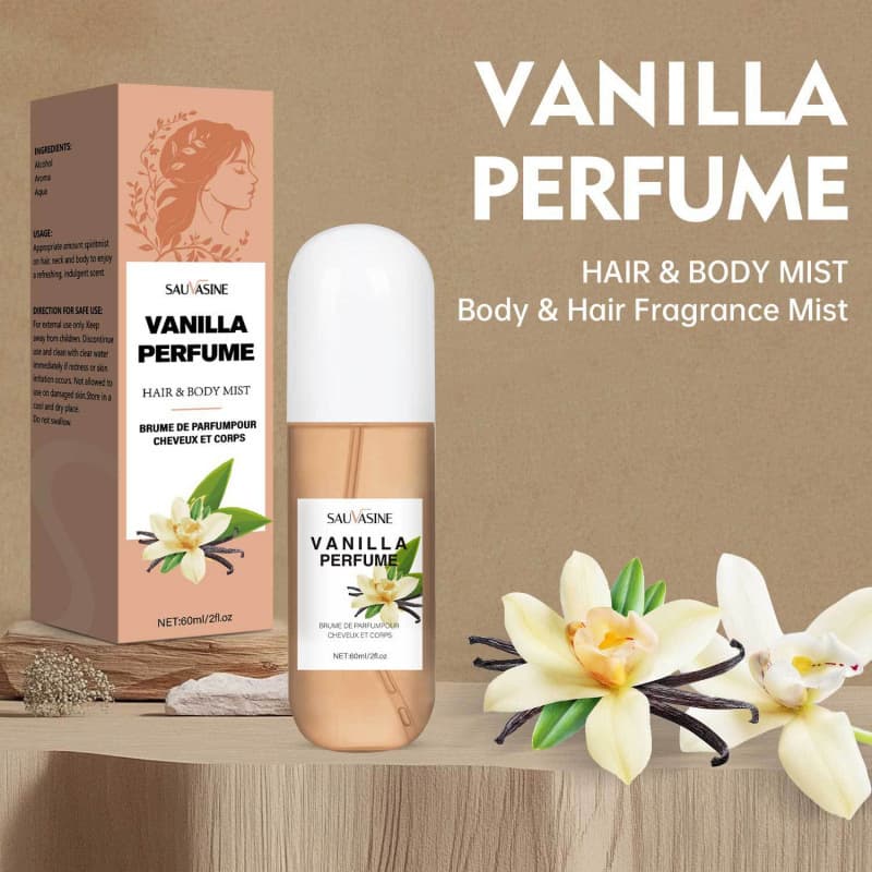 Cross-border New Product Vanilla Hair and Body Mist 60ml VANILLA SKIN VANILLA PERFUM