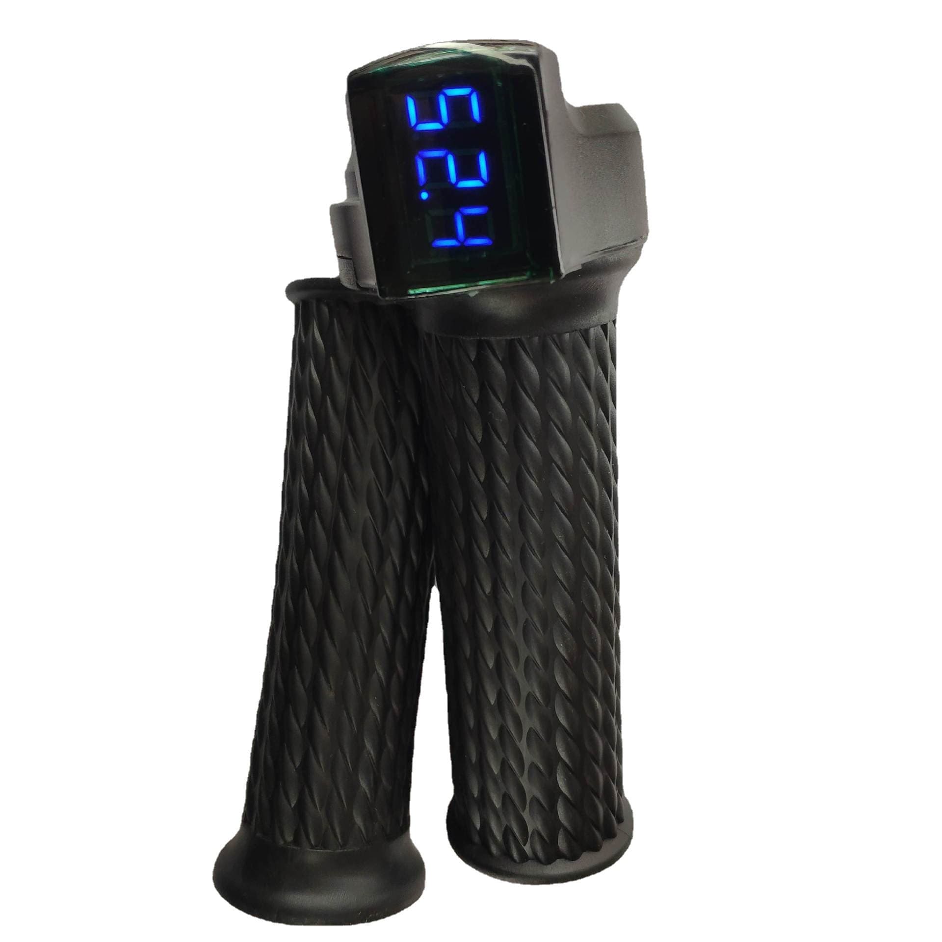 Blue screen twisted display, electric vehicle throttle grip, electric vehicle parts, throttle valve, handlebar
