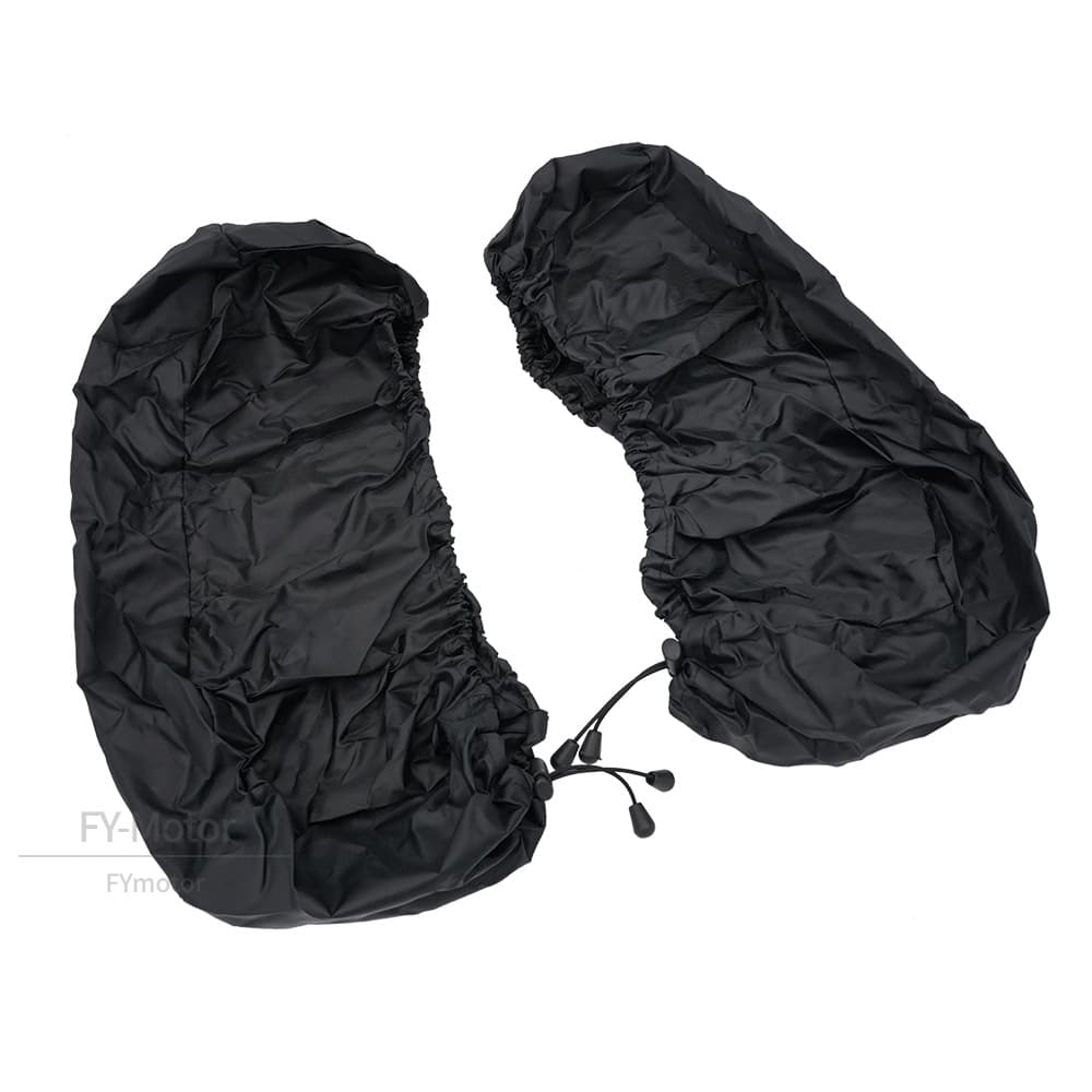 Nylon Waterproof Black Speaker Cover for Harley Motorcycle Modified Side Case, Rear Tail Side Case Cover