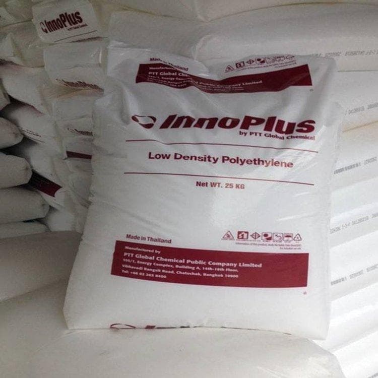 LDPE Thailand PTT Chemical LD2426H Smoothness Optical Performance Anti-Blocking Low Speed Solidification Crystal Point Polymer