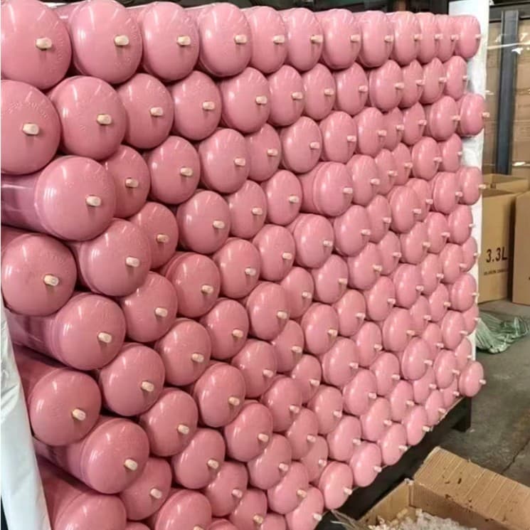 Zhejiang 1.1L, 2.2L, 3.3L Disposable Helium Cylinder, Disposable Steel Cylinder Factory Direct E18