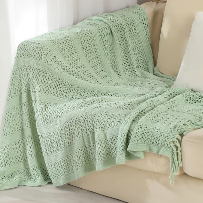 Nordic-style sofa throw solid color summer office air conditioning nap blanket knitted small throw bed-end blanket wholesale