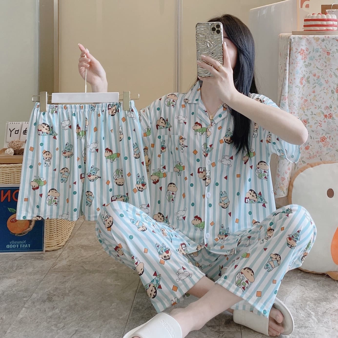 Middle East 2023 New Women's Pajamas Hot Selling Three-Piece Set Pajamas Wholesale