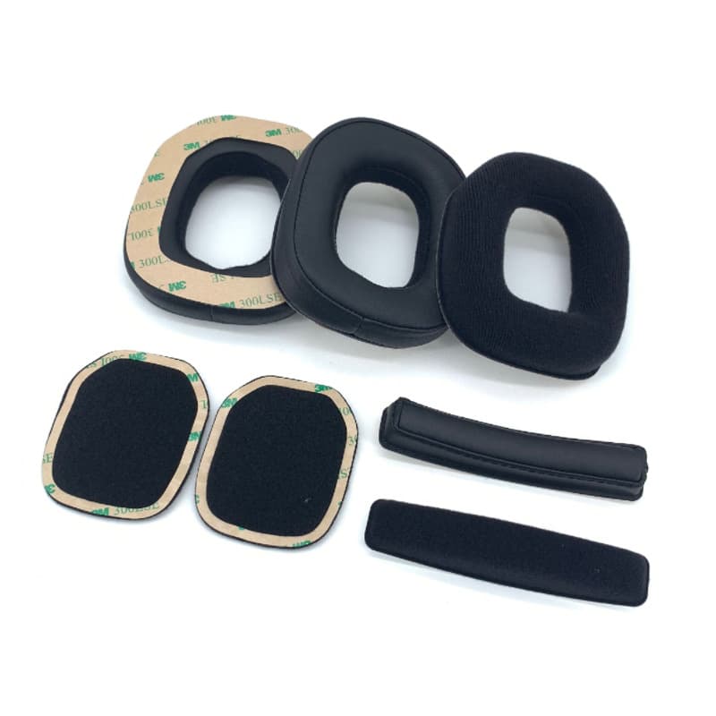 Suitable for Logitech Astro A40 A50 Gen3 Gen4 Protein Leather Headphone Covers Earmuffs Head Beam Pad Horizontal