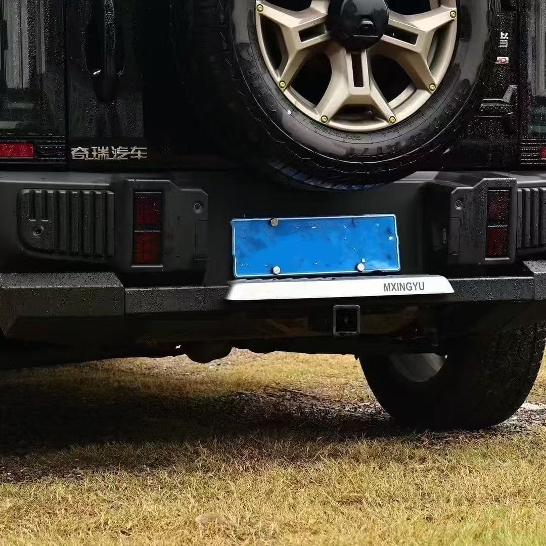 Complete accessory kit for Jetour Traveler, including Shanhai T2 Jetour trailer hitch metal