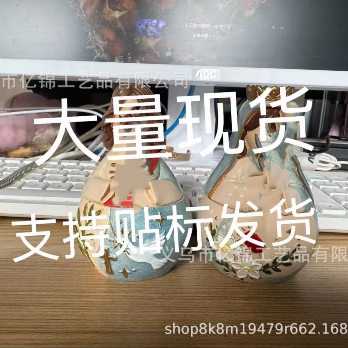Cross-border new Handmade Fairies handmade fairy prayer box resin crafts creative gift ornaments