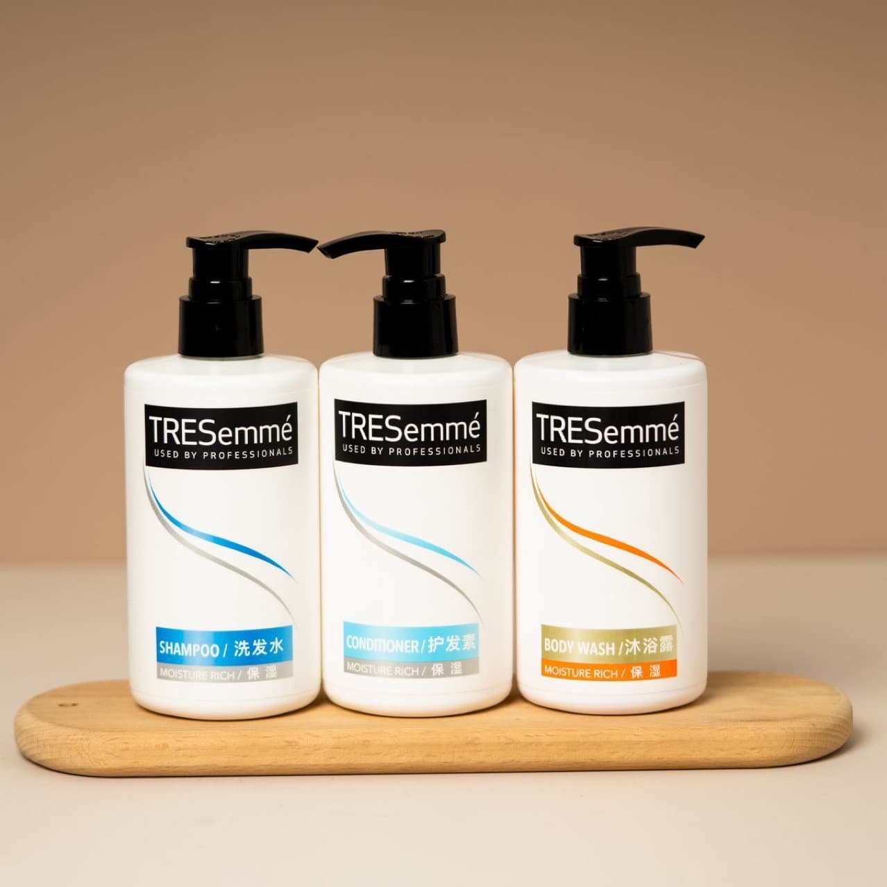 Hyunshi Shampoo Shower Gel TRESEMME 300ml Shampoo Holiday Hotel Hand Sanitizer Portable