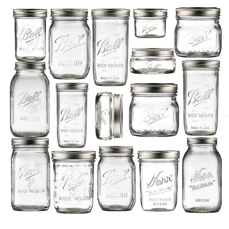 Cross-border Mason Jars, Mason Glass Jars, Mason Cups, Light Meal Salad Jars, Jam Canning Jars
