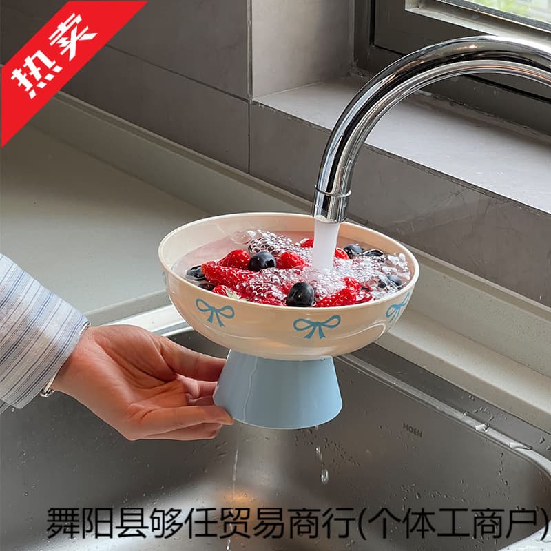 Living Room Fruit Tray, New High-End Style, Coffee Table Drip Tray, Dried Fruit Plate, Daily Snack Serving Tray