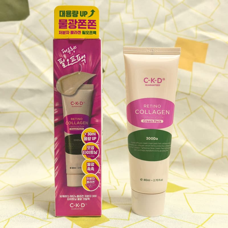 Cross-border Korean CKD Retinal Collagen Cleanser 150ml CKD Peel-Off Mask CKD Neck Cream