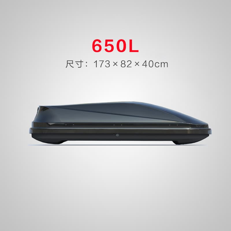 【650L Roof Box】Factory Direct Universal Slim Roof Cargo Box for Car