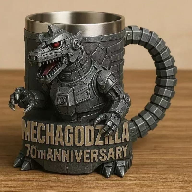 Cross-border Godzilla mug Godzilla 70th anniversary resin mug Godzilla water cup coffee cup