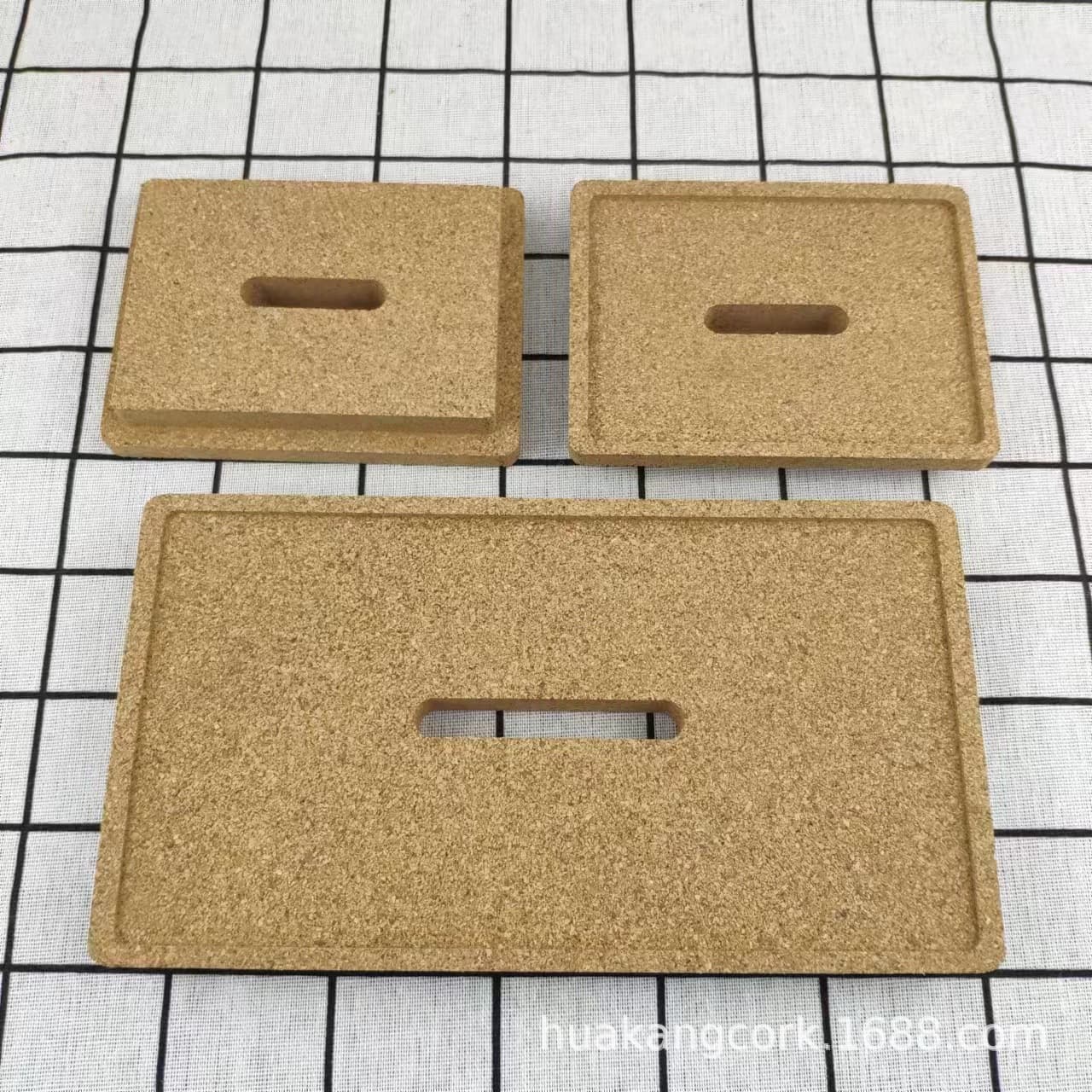 Custom Production Storage Jar Cork Lid with Groove and Step, Miscellaneous Box Irregular Lid, Creative Design