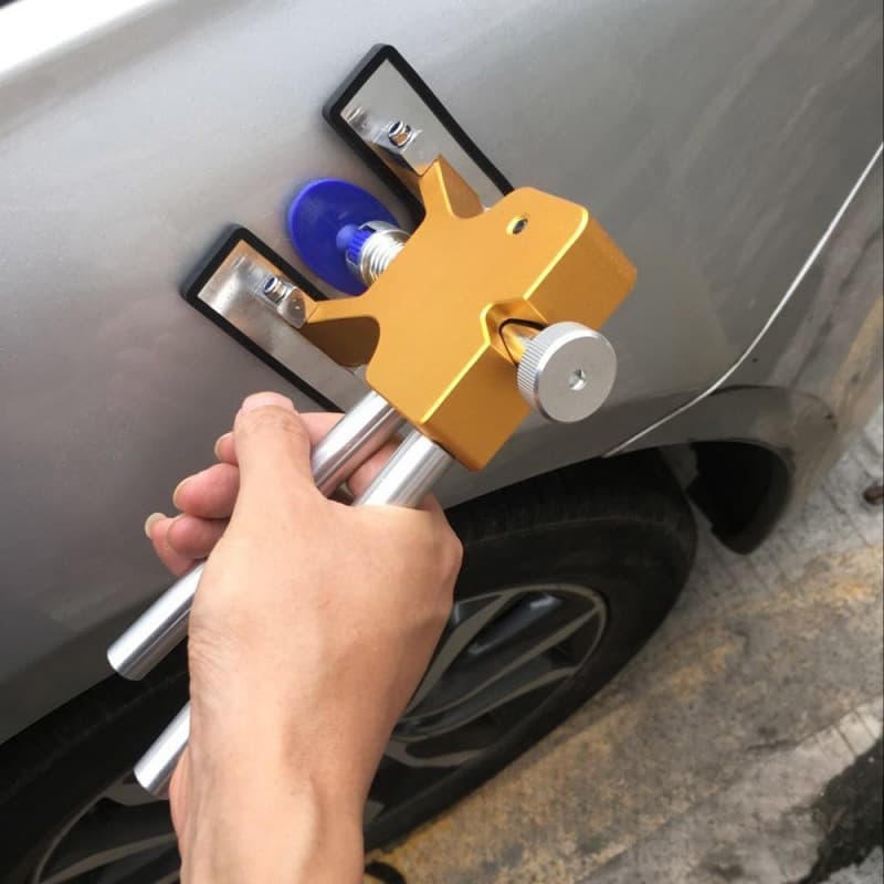 Car Dent Puller No-Paint Dent Repair Kit Home Auto Body Tool Set for Aluminum Alloy