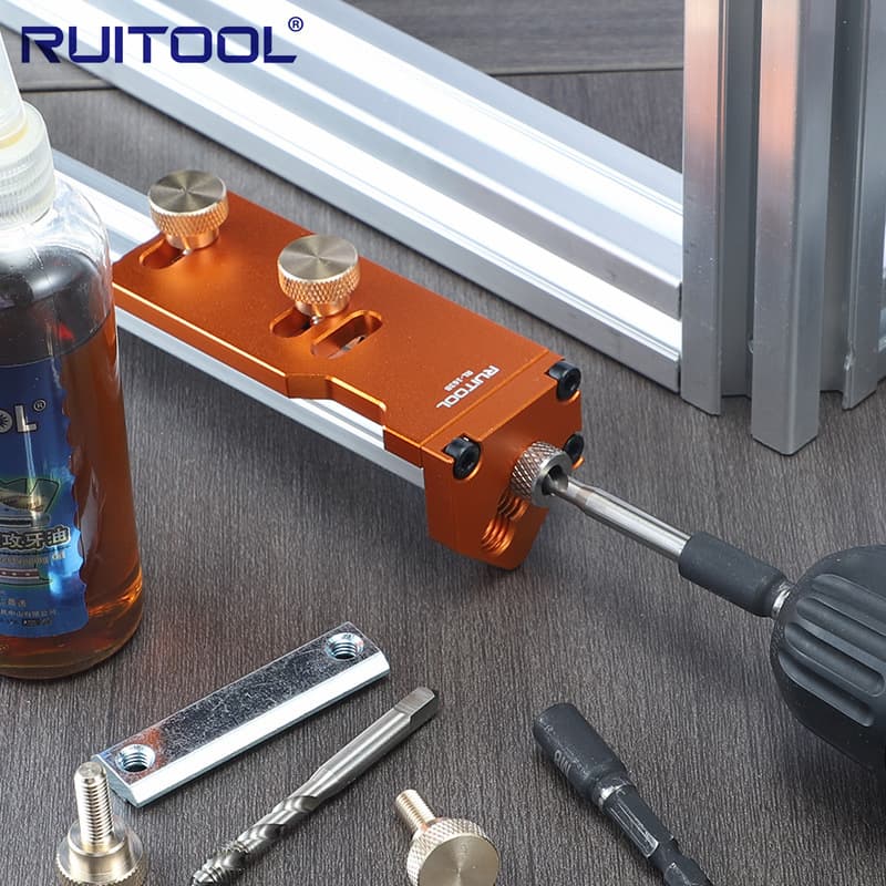 Aluminum Profile Tapping Aid Tapping Tap Aluminum Profile DIY Tool Tapping Locator 20/30/40 Aluminum Material