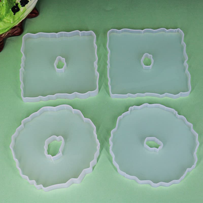 DIY Crystal Epoxy Mold Irregular Wavy Coaster Mold Table Decoration Silicone Mold Amazon
