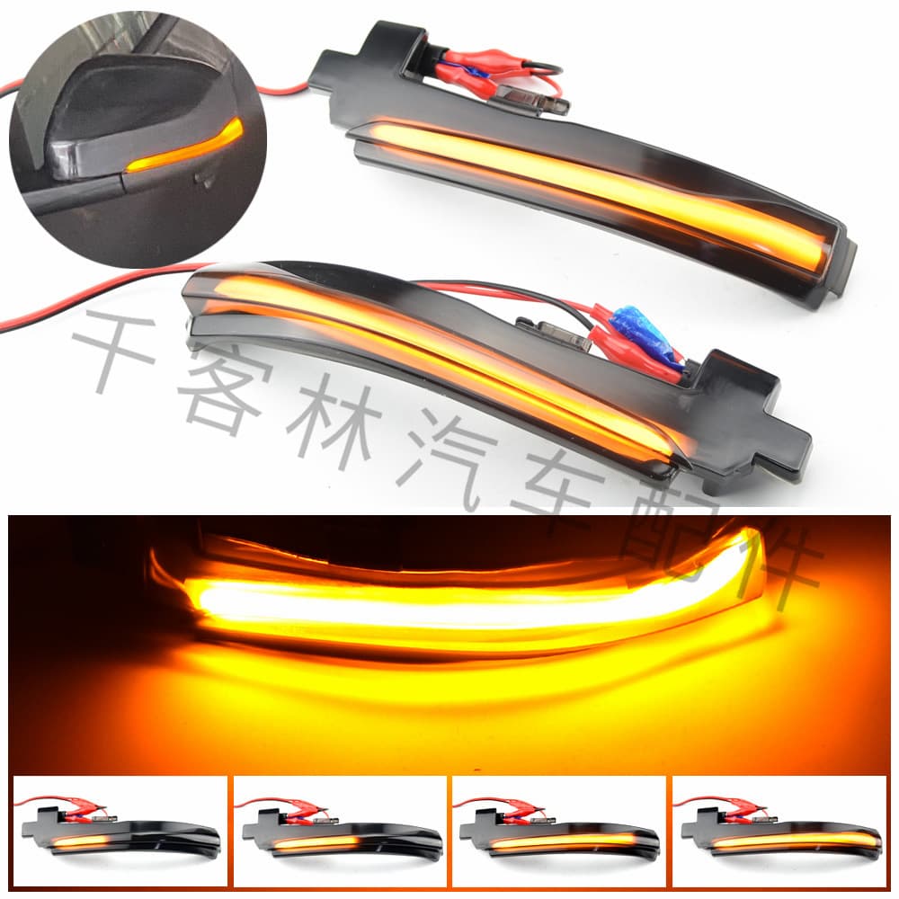 Suitable for Volvo S60 S80 V40 II V60 CC V70 III Rearview Mirror Flowing Turn Signal